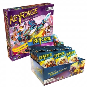 Keyforge Colisão Entre Mundos Starter Set + Deck Box Era da Ascensão Jogo de Cartas Galapagos