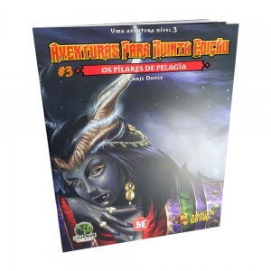 Kit Dungeons e Dragons Aventuras para 5a Edição 9 Livros Galapagos
