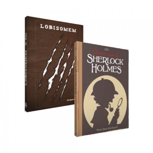 Kit RPG Mandala Lobisomem + Quatro Casos de Sherlock Holmes Jogo em HQ