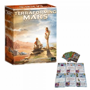 Kit Terraforming Mars Ares + Cartas Promo Jogo de Cartas Meeple BR