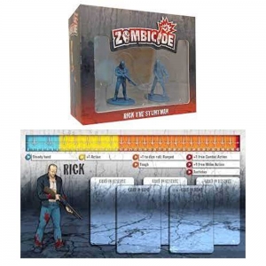 Kit Zombicide Survivor 12 packs de personagens Expansão de Jogo de Miniaturas