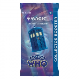 Magic The Gathering Universe Beyond Doctor Who Collector Booster Box Ingles Jogo de Cartas