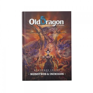 Old Dragon OD2 Kit Monstros E Inimigos 1 e 2 livro de RPG Buro