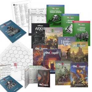 Old Dragon OD2 Total Kits Mestre e Jogador + Campanhas e Módulos Livro de RPG Buro