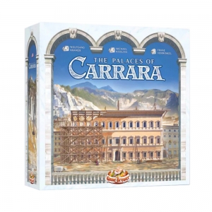 Os Palácios de Carrara Deluxe Segunda Edição Jogo de Tabuleiro Game Brewer