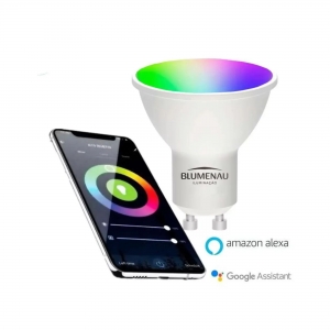 Lâmpada LED MR16 Smart Wifi 5W RGB Gu10 Bivolt - Blumenau