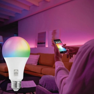 Lâmpada Smart RGB 11w Wi-Fi Alexa Home Bivolt Trend Kian