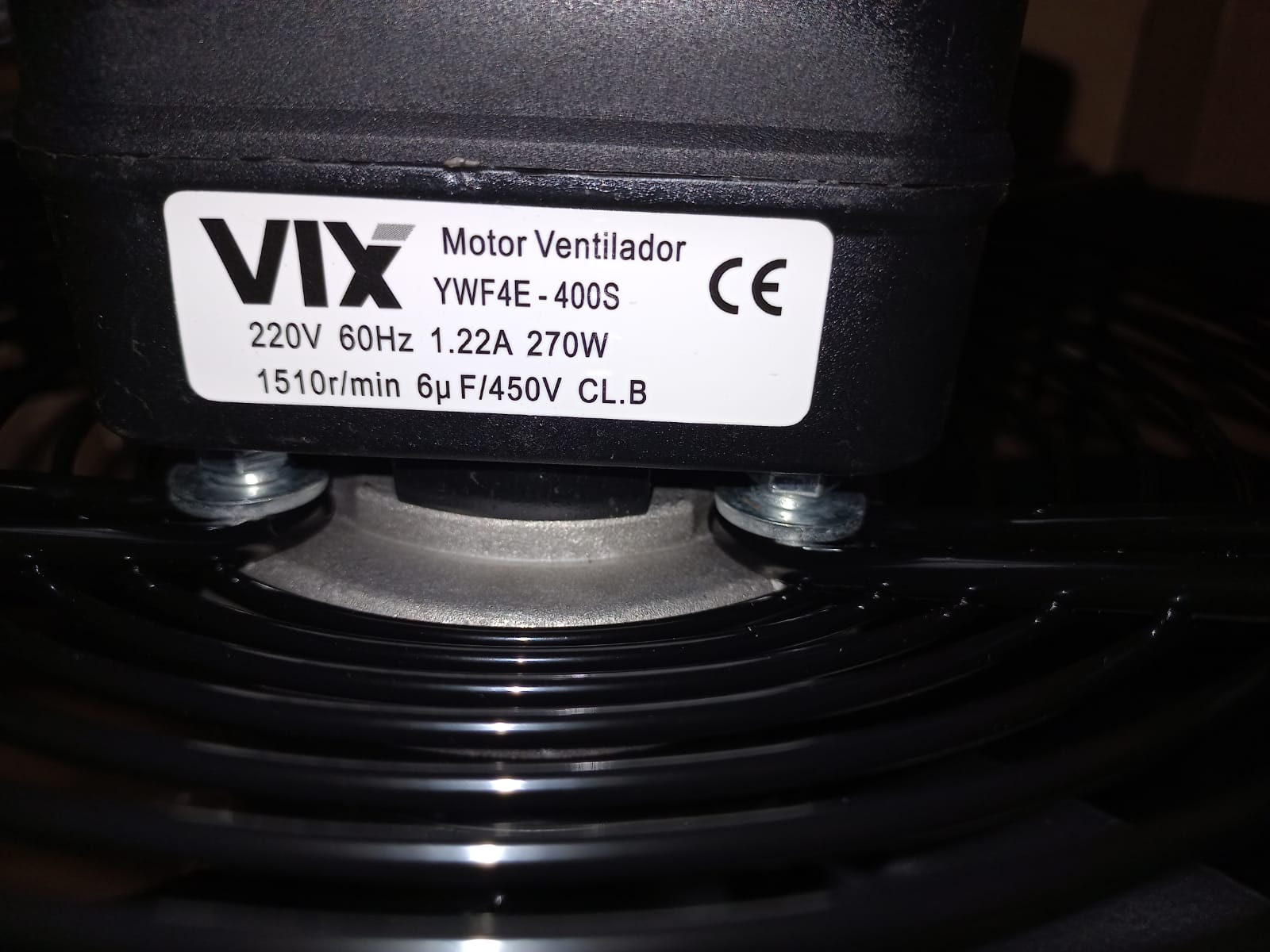 MOTOR VENTILADOR VIX 400MM 220V/MONOFAS EXAUSTOR