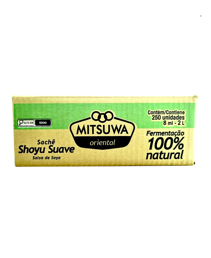 Molho Shoyu SUAVE 250 Sachês Mitsuwa