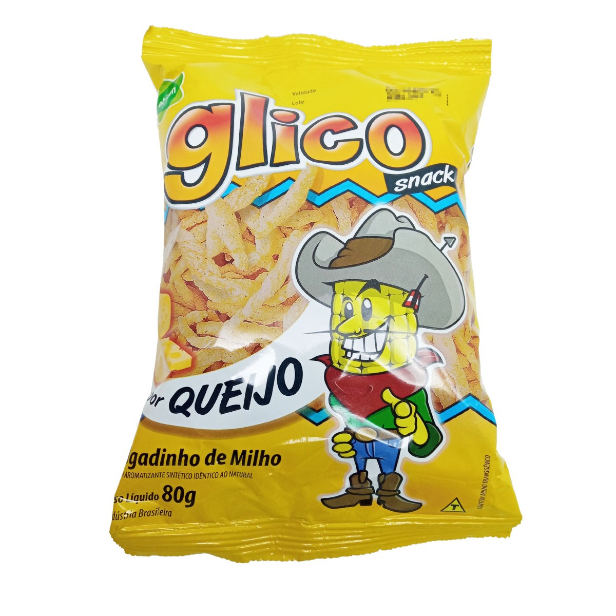 Salgadinho Glico Snack sabor Queijo 80g - Ebicen