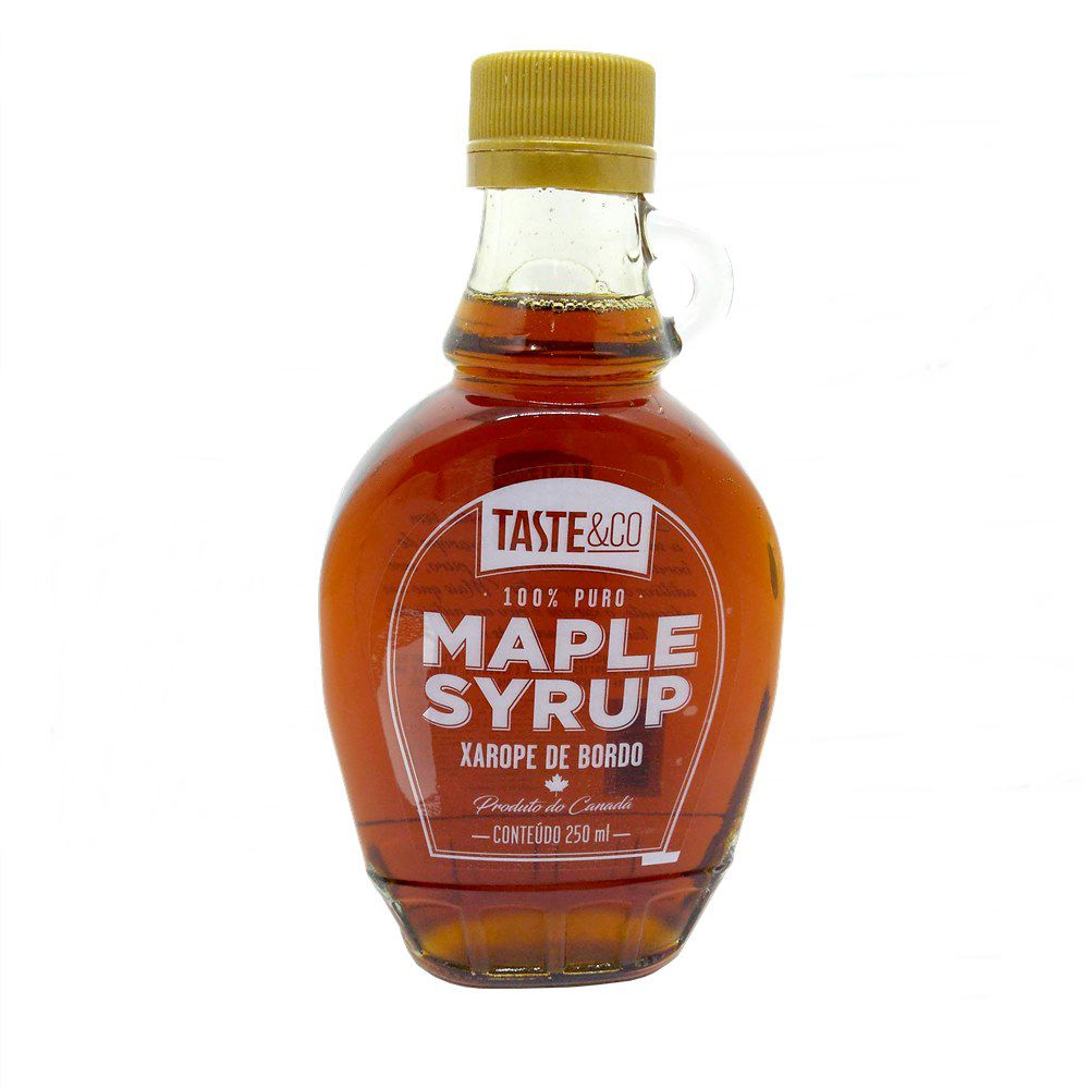 Xarope Maple Syrup 100% Puro 250ml - TASTE&CO