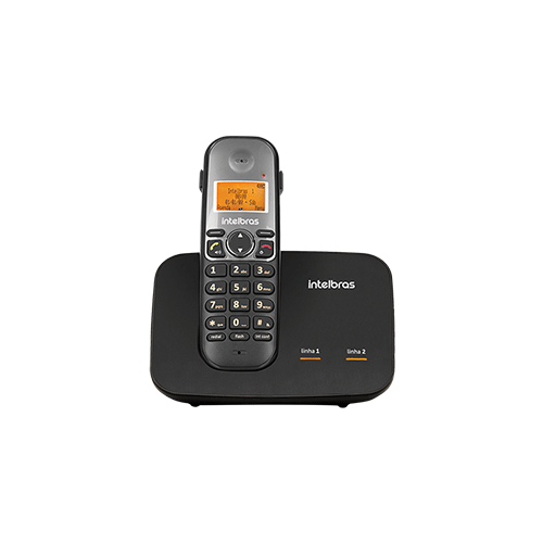 Telefone sem fio com entrada para 2 linhas TS 5150 Intelbras  - Ziko Shop