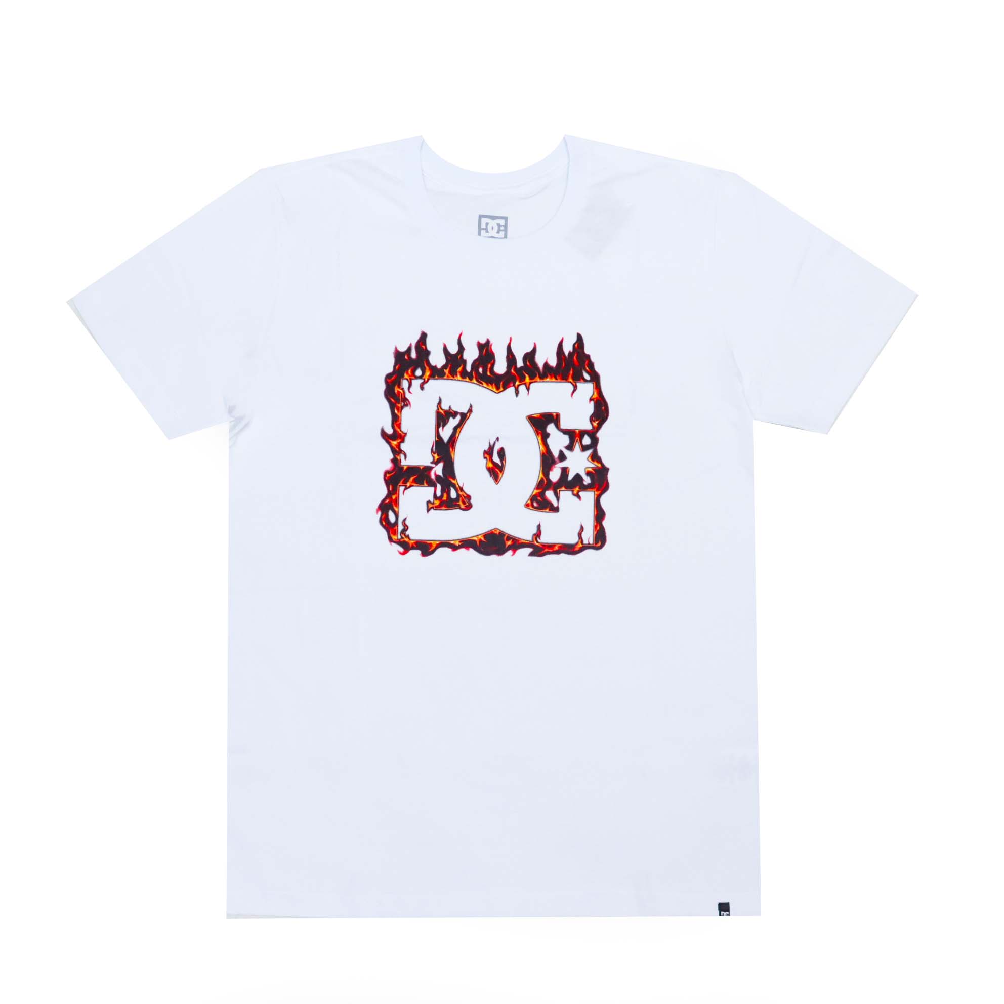 Camiseta DC Shoes Fuego - Branco