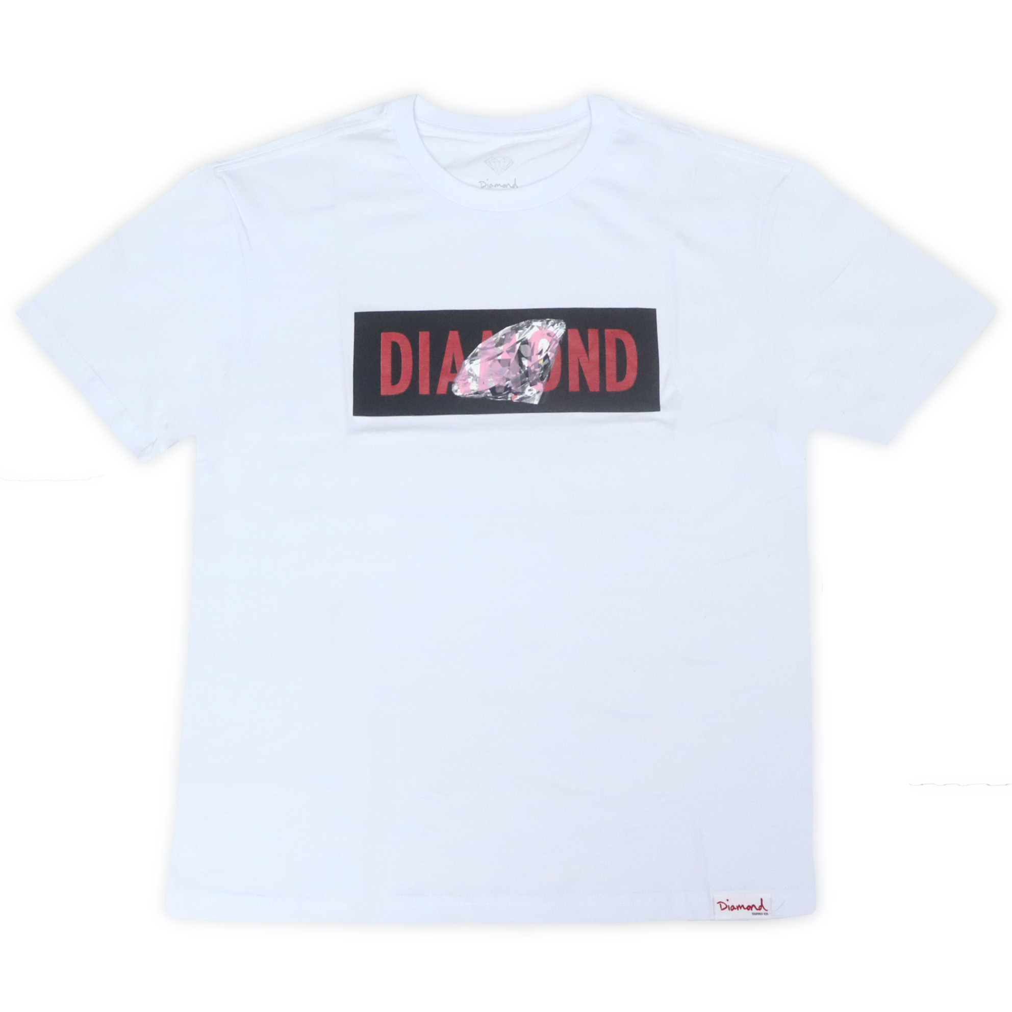 Camiseta Diamond Banded - Branco