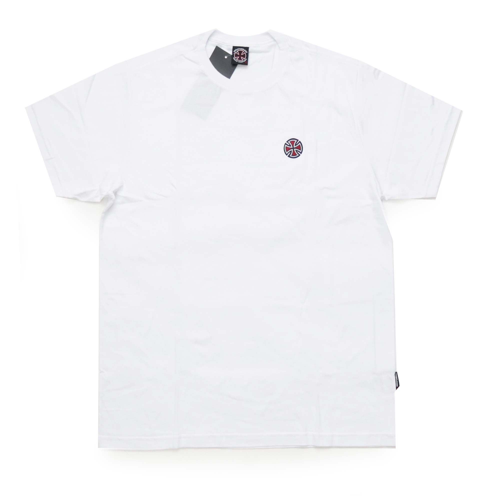 Camiseta Independent 4 Tier Cross 3 Colors Bottom - Branco