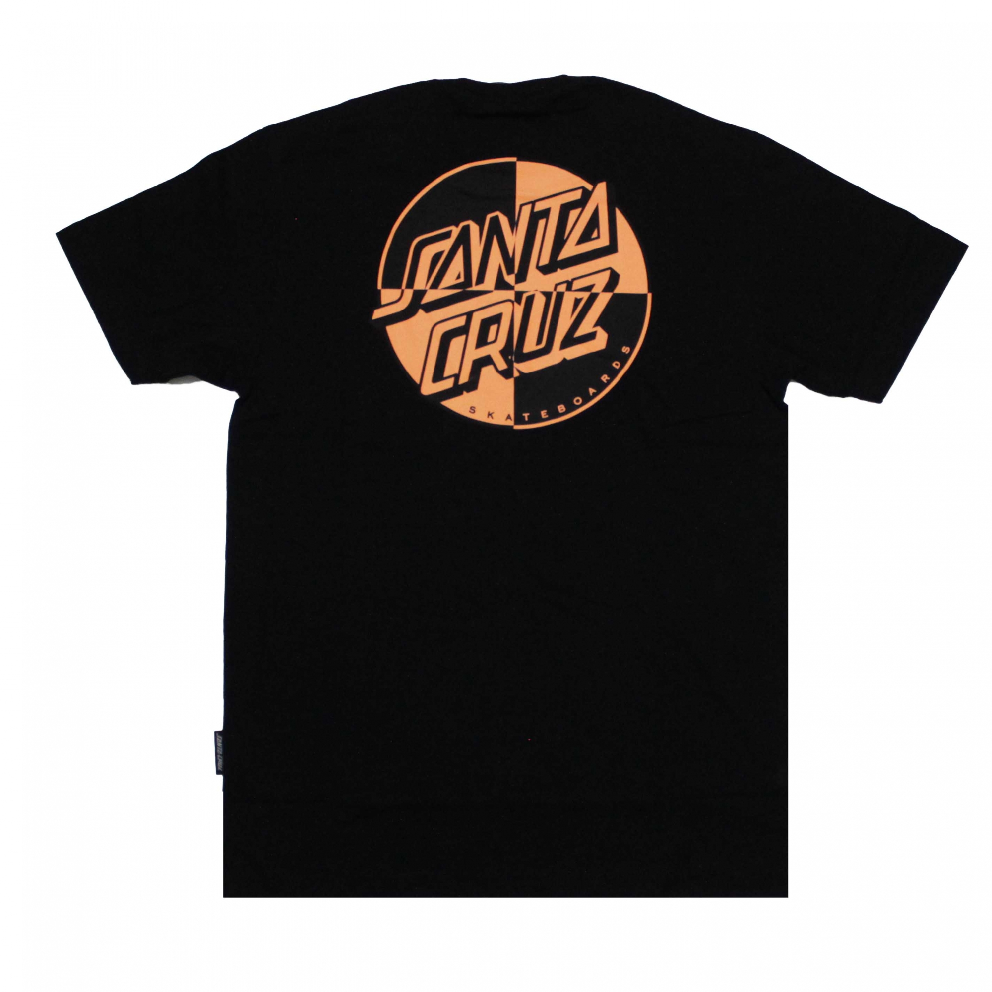 Camiseta Santa Cruz Crash Dot - Preto