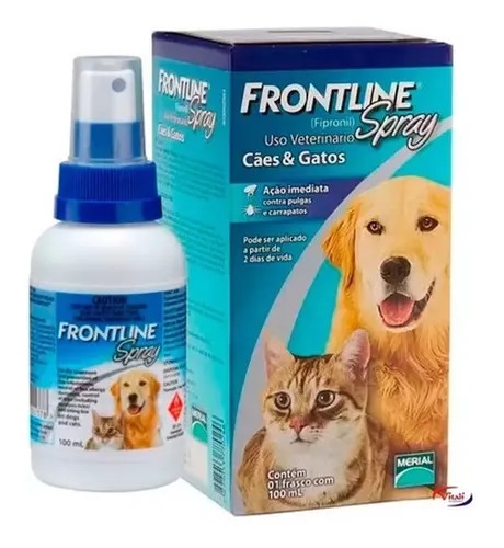 Frontline Spray para Cães e Gatos 100ml