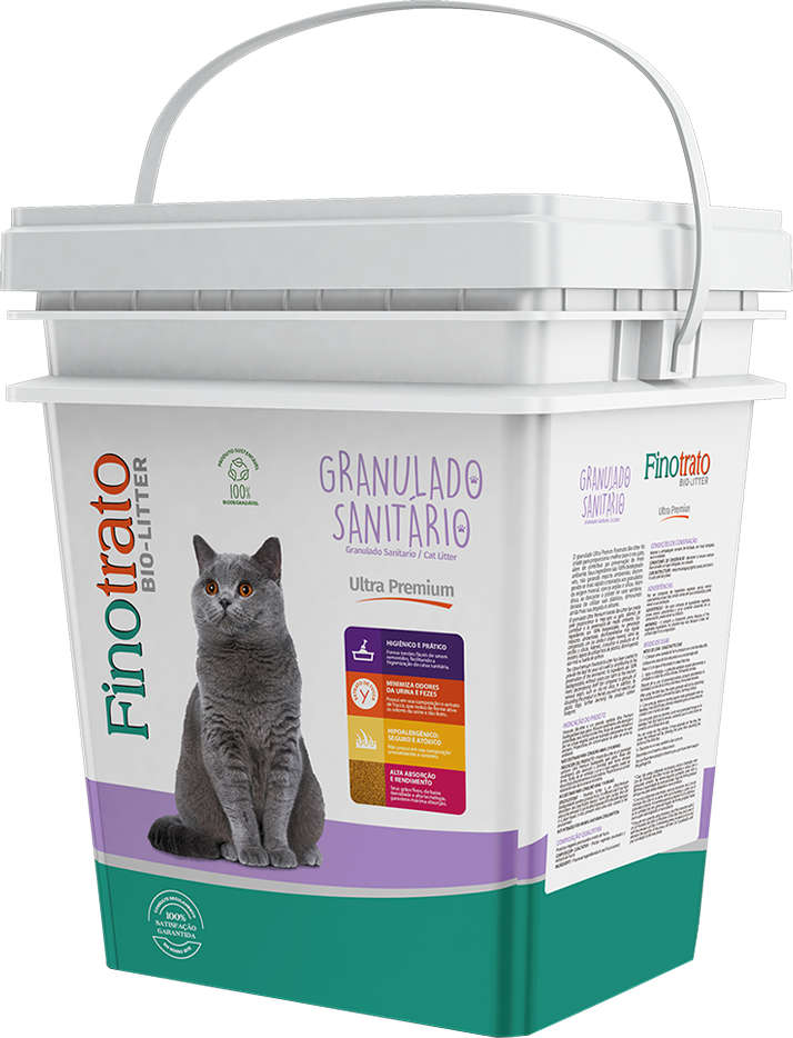 Granulado Sanitário Finotrato Bio-Litter Ultra Premium para Gatos 10kg