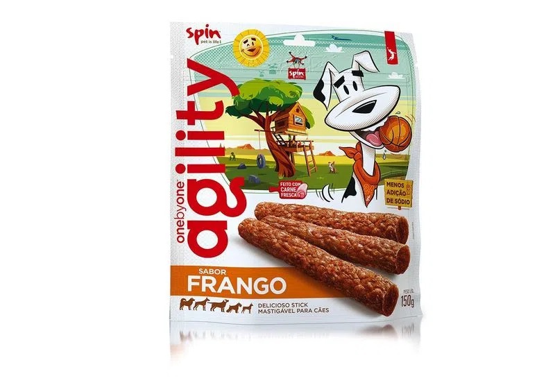 Petisco Agility Stick Frango Cães - 150g