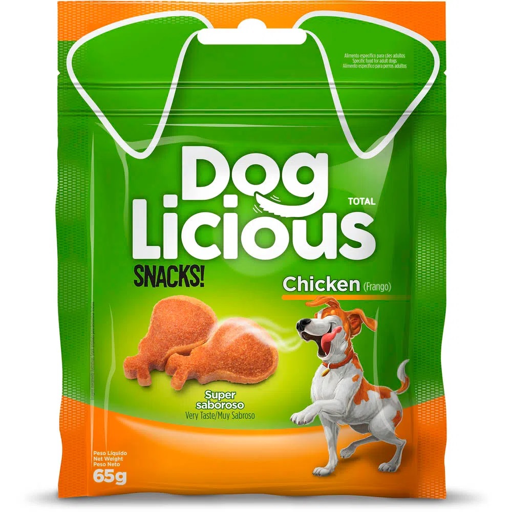 Petisco DogLicious Snacks Chicken 65 g