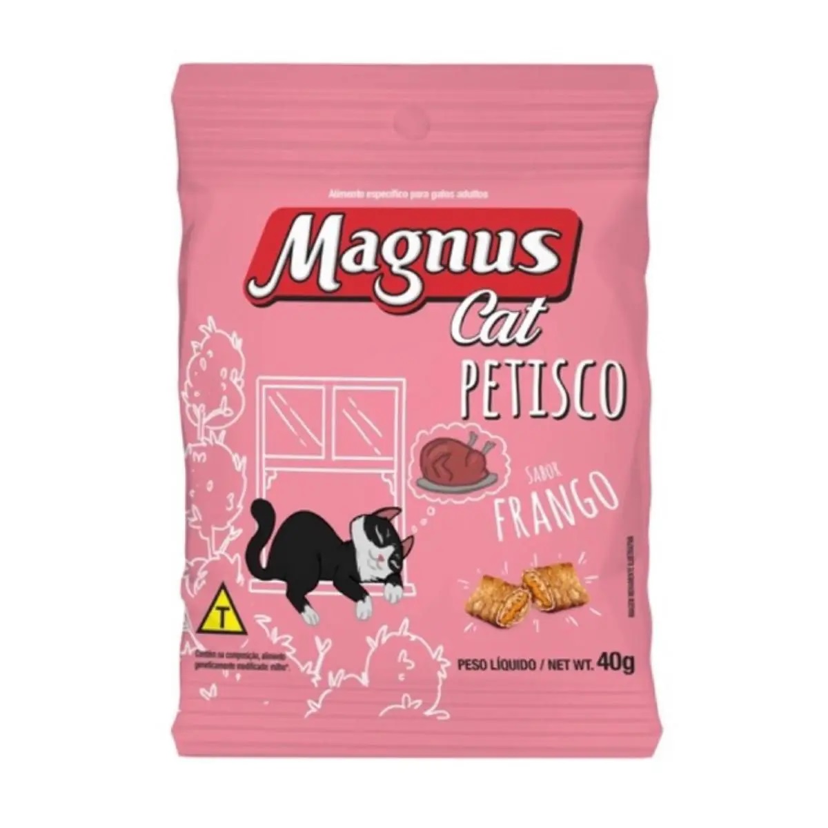 Petisco Magnus Cat Frango Gato  - 40g