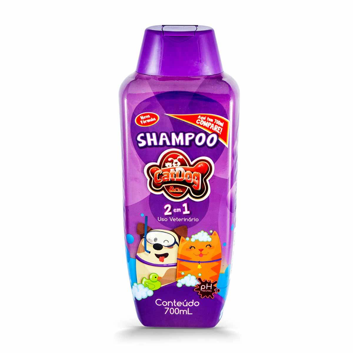 Shampoo 2 em 1 CatDog & Cia