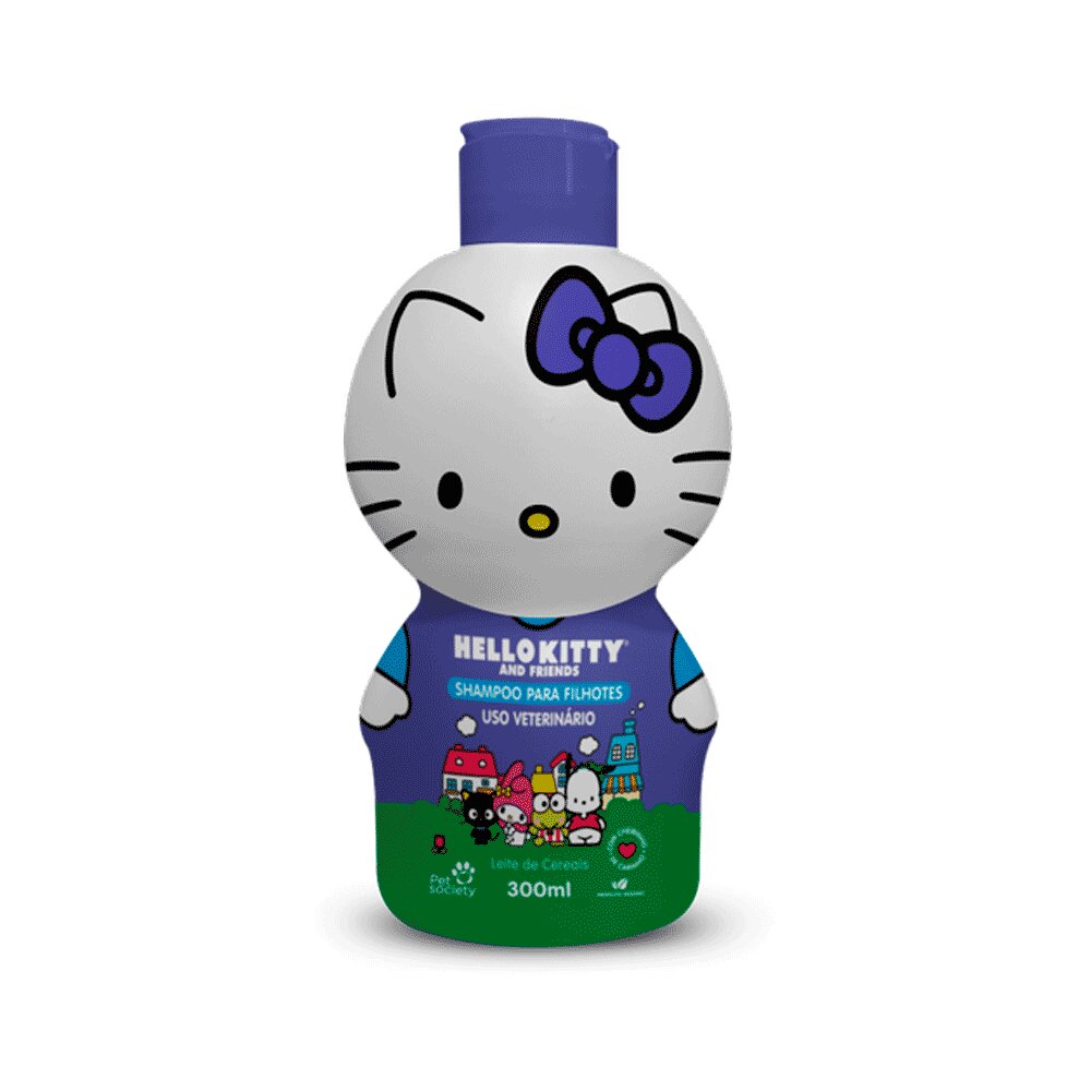 Shampoo para Filhotes Hello Kitty Pet Society - 300 ml