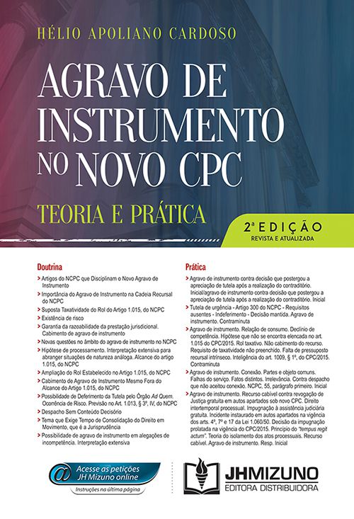  Agravo de Instrumento no Novo CPC - Teoria e Prática