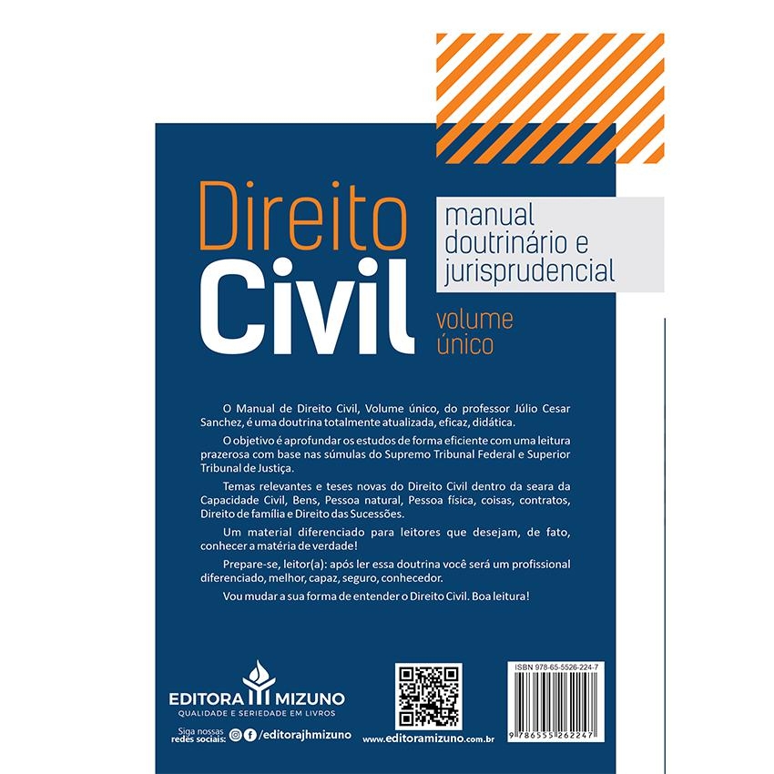 Direito Civil  Manual Doutrinário e Jurisprudencial