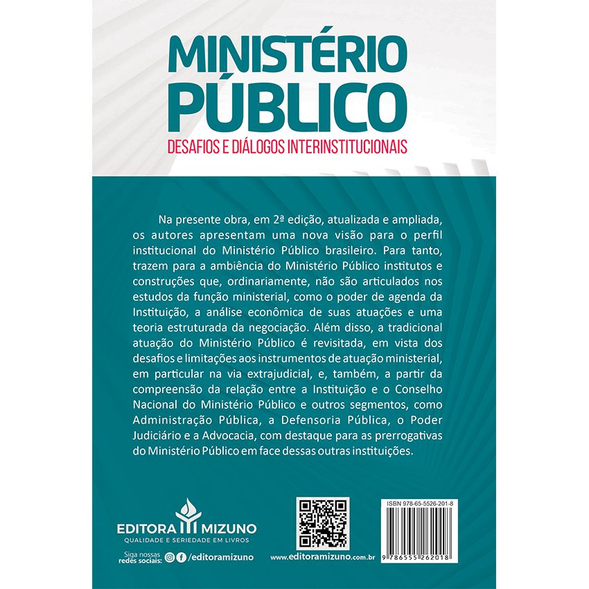 Ministério Público - Desafios e Diálogos Interinstitucionais - 2ª Edição