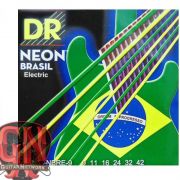 ENCORDOAMENTO P/ GUITARRA Hi-Def NEON BRAZIL 0.09 NBRE-9 - DR STRINGS