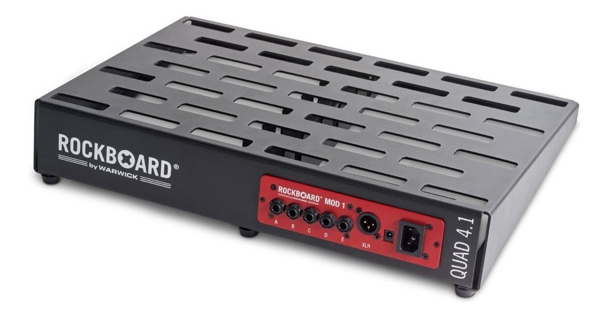 kit pedalboard quad 4.1 e patchbay mod1 - ROCKBOARD