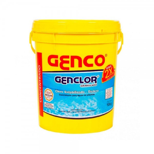 Cloro Genclor Granulado 10 Kg Genco