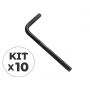 Kit 10X Chave Allen 5mm para Serra Mármore Makita 4100NH/ Bosch