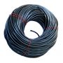 Tubo Plástico (Espaguete PVC) - 16,0 mm - Preto - Rolo com 100 metros