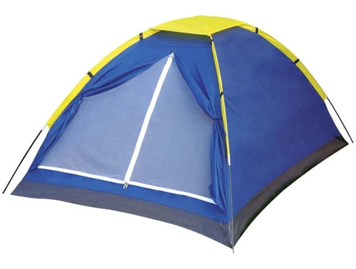 Barraca Iglu Azul 3 Pessoas Camping Acampamento Acampar Mor