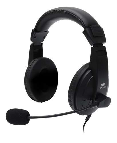 Headset Fone C/ Microfone Usb Voicer Comfort Ph-320bk C3tech