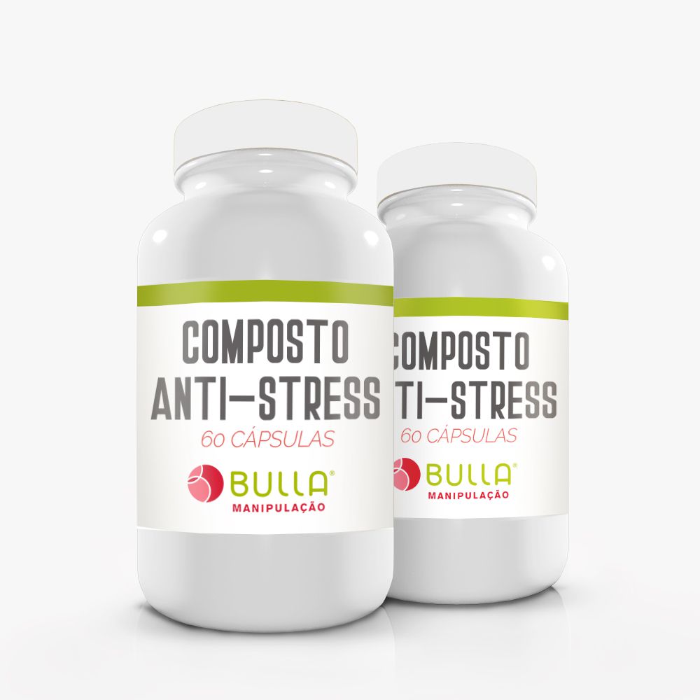 Composto Anti Stress - 60 cápsulas   - Bulla Farmácia de Manipulação