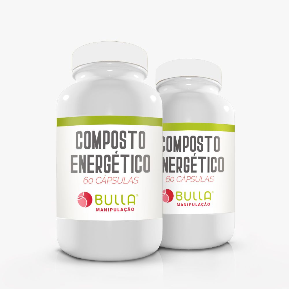 Composto Energético - 60 cápsulas  - Bulla Farmácia de Manipulação