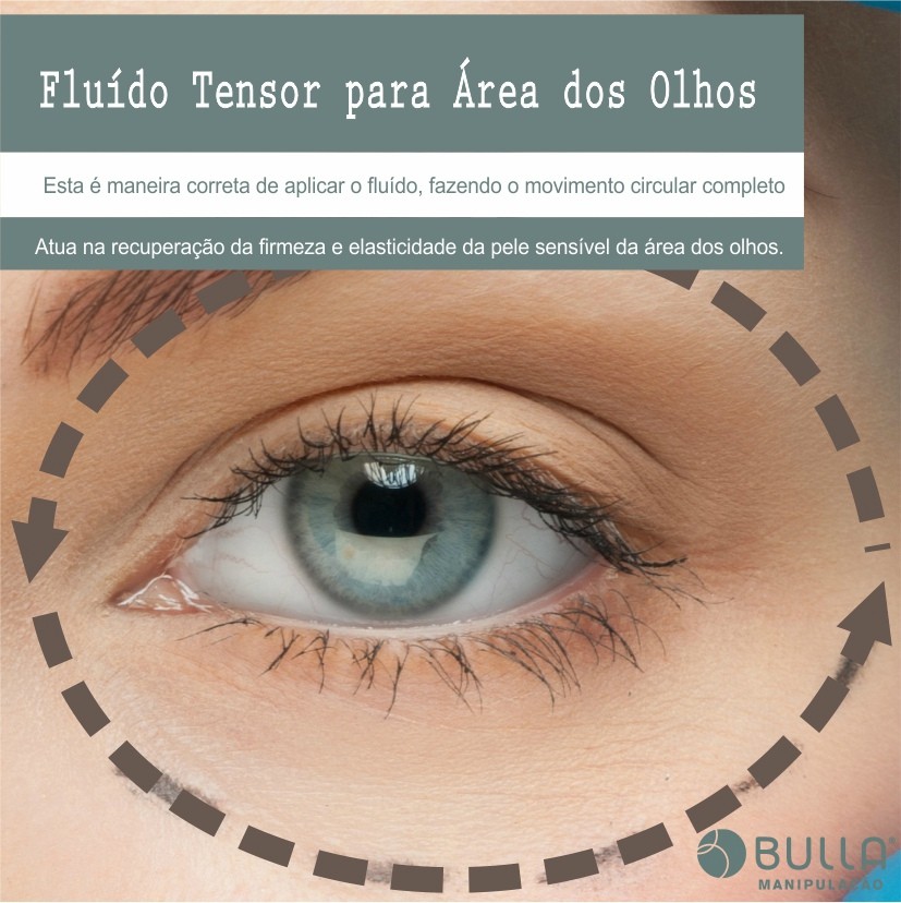 Fluido Tensor para Área dos Olhos - 15 g  - Bulla Farmácia de Manipulação