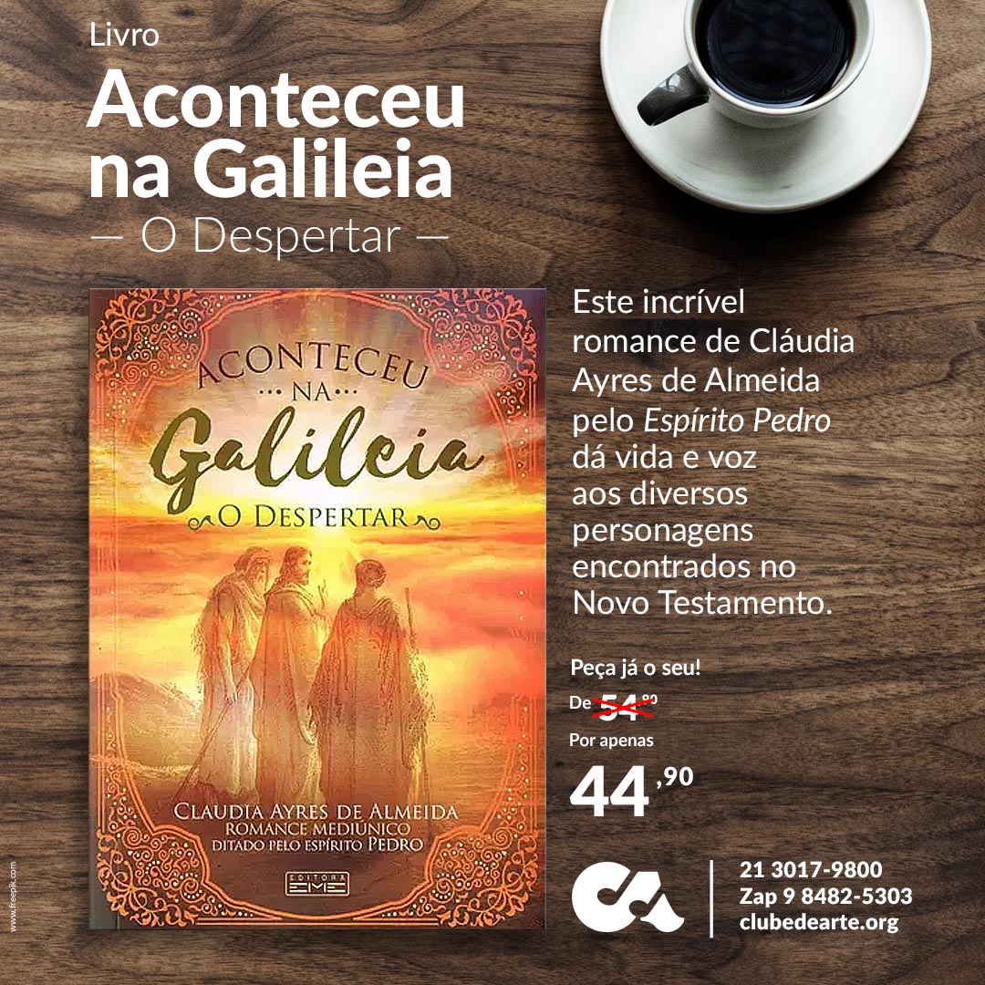 Livro | Aconteceu na Galileia - Vol 1 - O Despertar