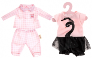 Roupas Metoo Kit com Pijama e Cisne Negro