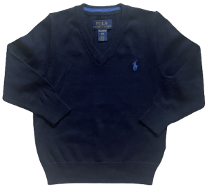 Suéter Tricô Azul Marinho Ralph Lauren