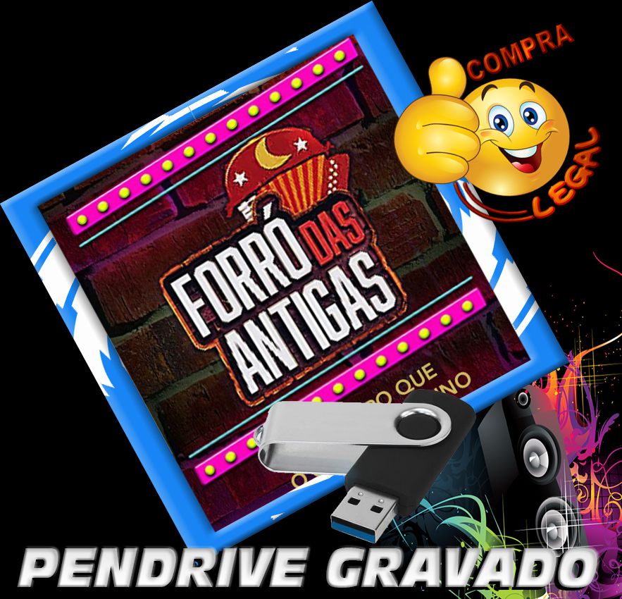 PENDRIVE GRAVADO MUSICAS FORRÓ
