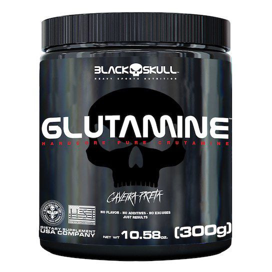 GLUTAMINE BLACK SKULL - 300G