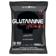 Glutamine Turbo (500g) Refil - Black Skull