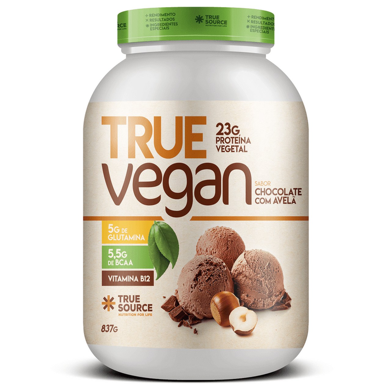 True Vegan - Proteína Vegana  (837g) - True Source