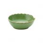Centro de mesa 11,5 x 10 cm de cerâmica verde Banana Leaf Lyor - L4132