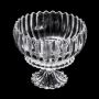 Fruteira 23,5 cm de cristal transparente com pé Geneva Wolff - 25528