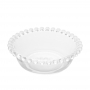 Jogo 3 bowls 14 cm para sobremesa de cristal transparente Pearl Wolff - 27893